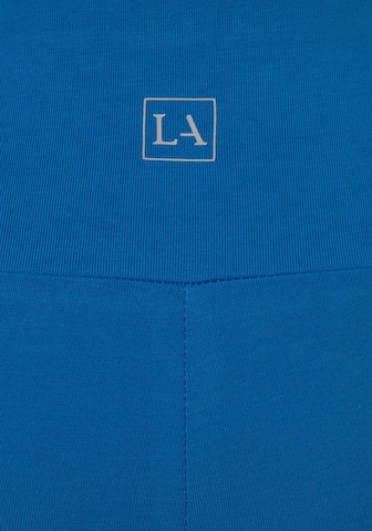 LASCANA Skinny Sportbroek in Blauw