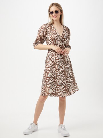 PULZ Jeans Dress 'PZBERETHE' in Brown