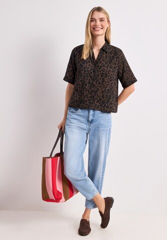 STREET ONE Bluse in Braun