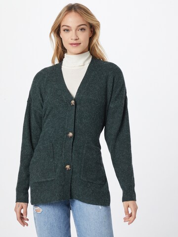 VILA Knit cardigan 'Hailey' in Green: front