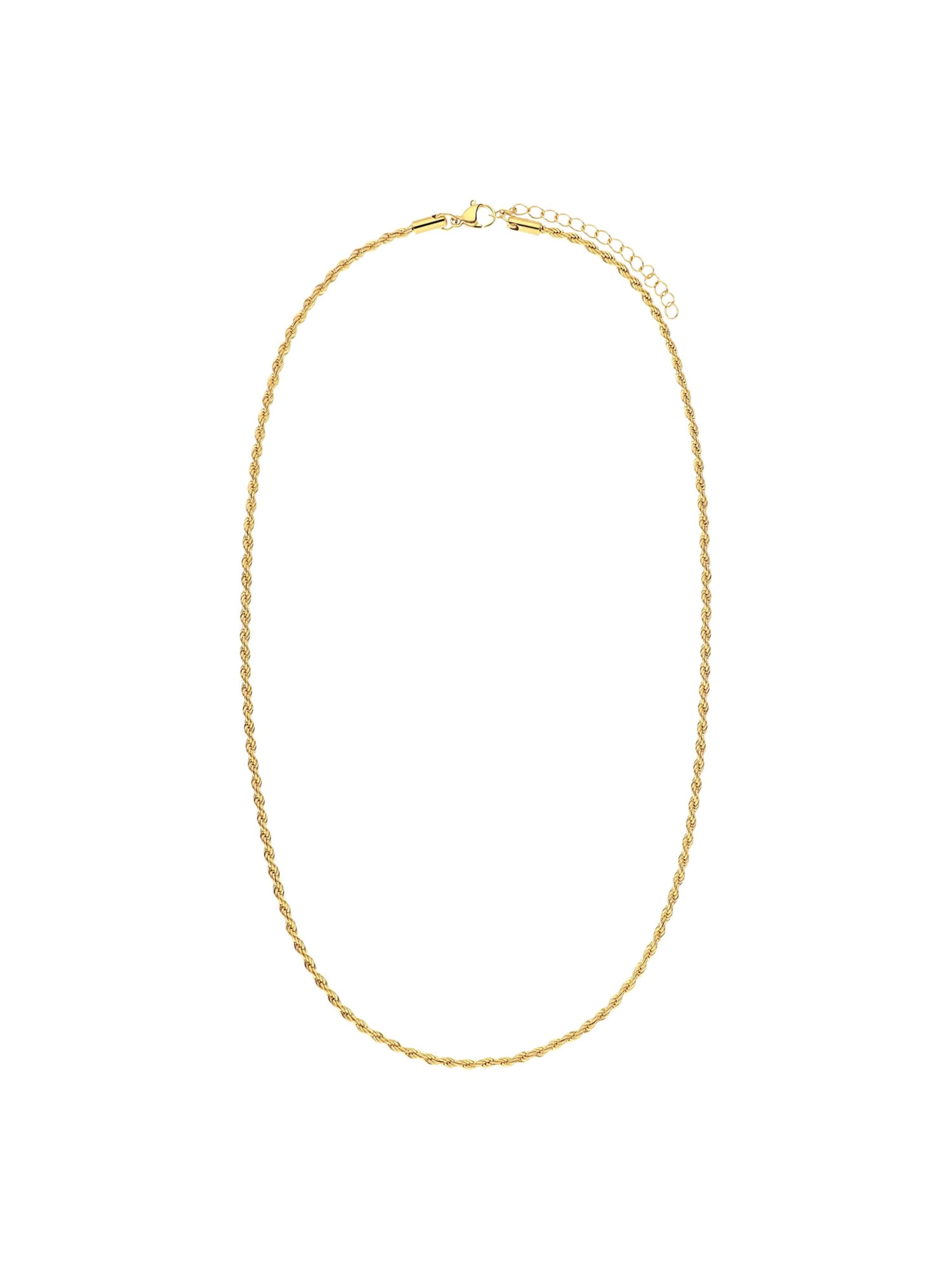 Lucardi Ketting in Goud: voorkant