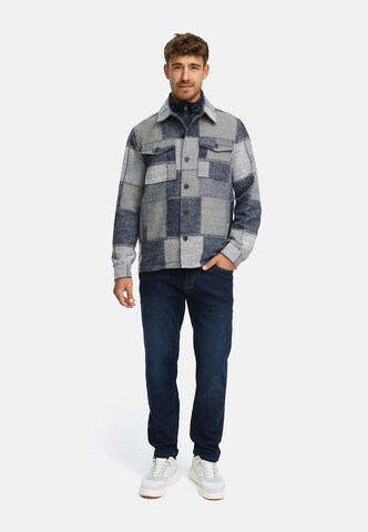 INDICODE JEANS Between-Season Jacket 'INDjango' in Blue
