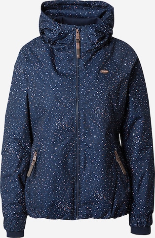 Ragwear Between-Season Jacket 'Dizzie' in Blue: front