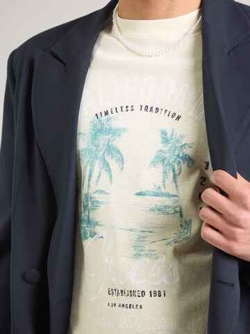 GUESS Tričko 'SUMMER' - Žltá