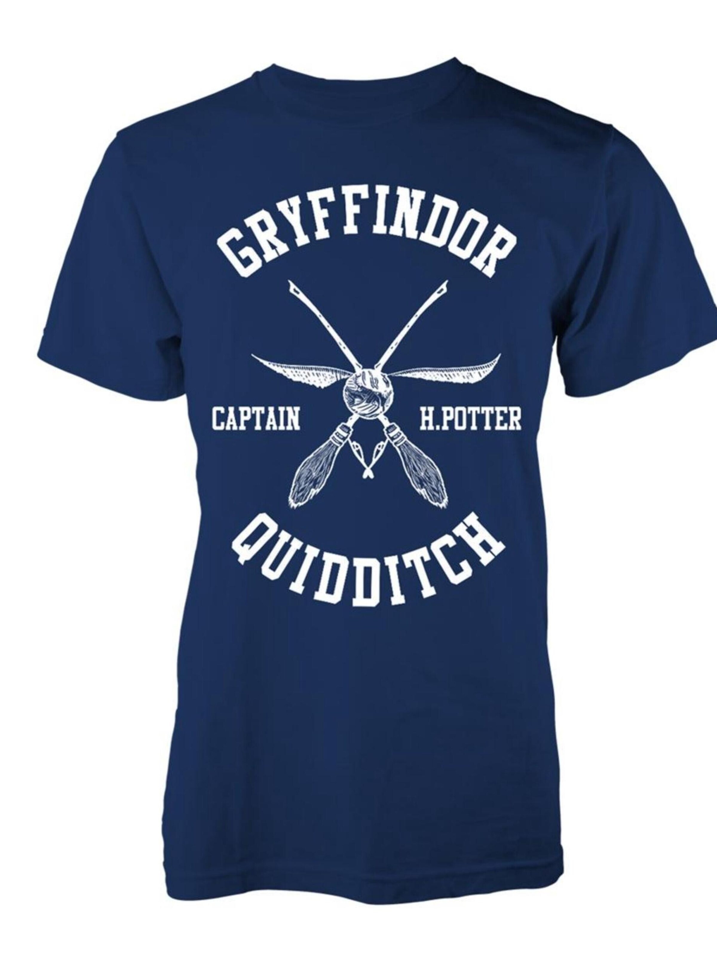 Rockshirts Koszulka 'Harry Potter Captain H Potter  T-Shirt' w kolorze niebieski: przód