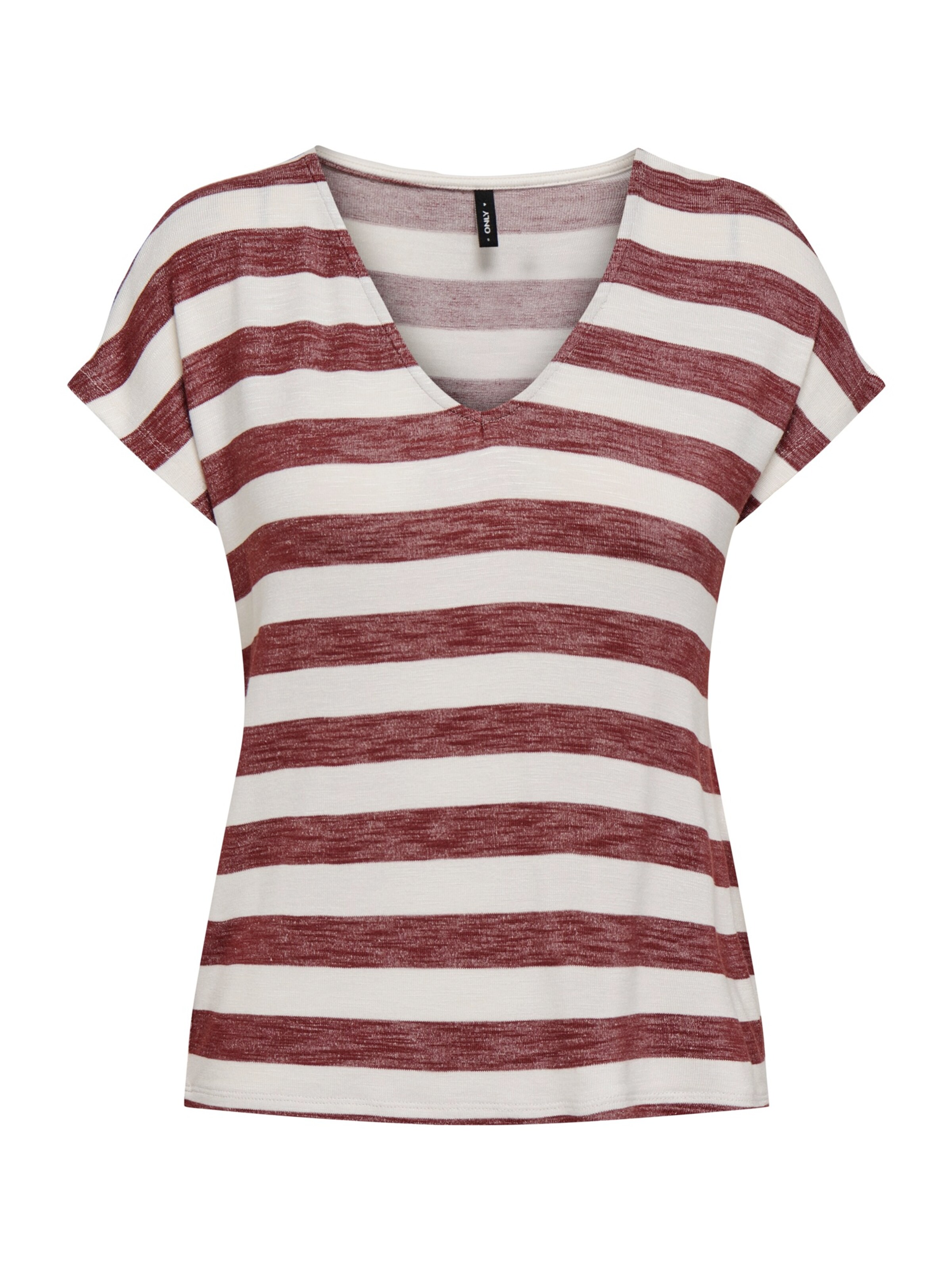 T-shirt ONLY en rouge : devant