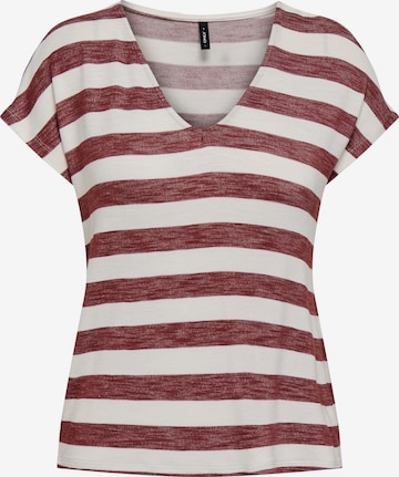 T-shirt ONLY en rouge : devant