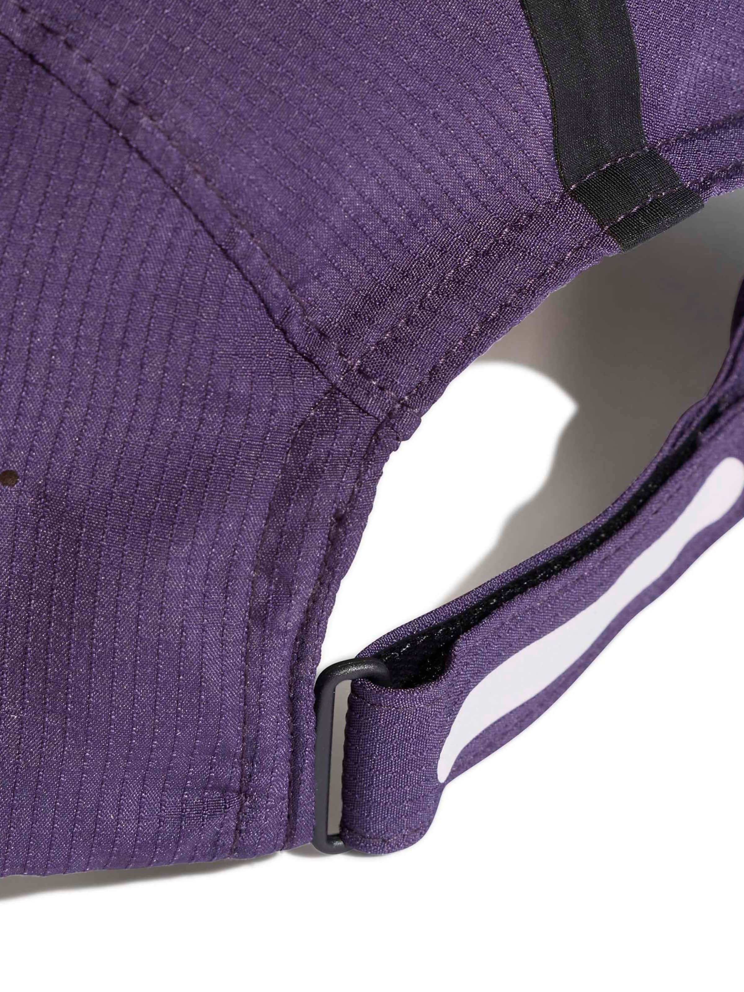 purpurinė ADIDAS PERFORMANCE Sportinė kepurė 'RUNxADIZ'