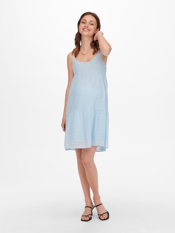 Robe d’été 'London' Only Maternity en bleu