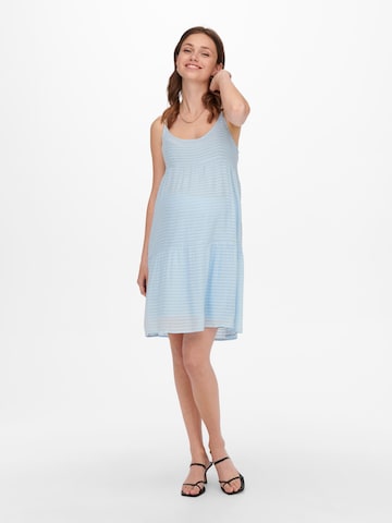 Only Maternity - Vestido de verano 'London' en azul