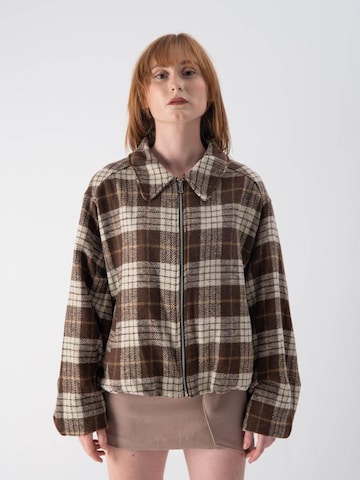 MND Övergångsjacka 'Boost' i brun: framsida