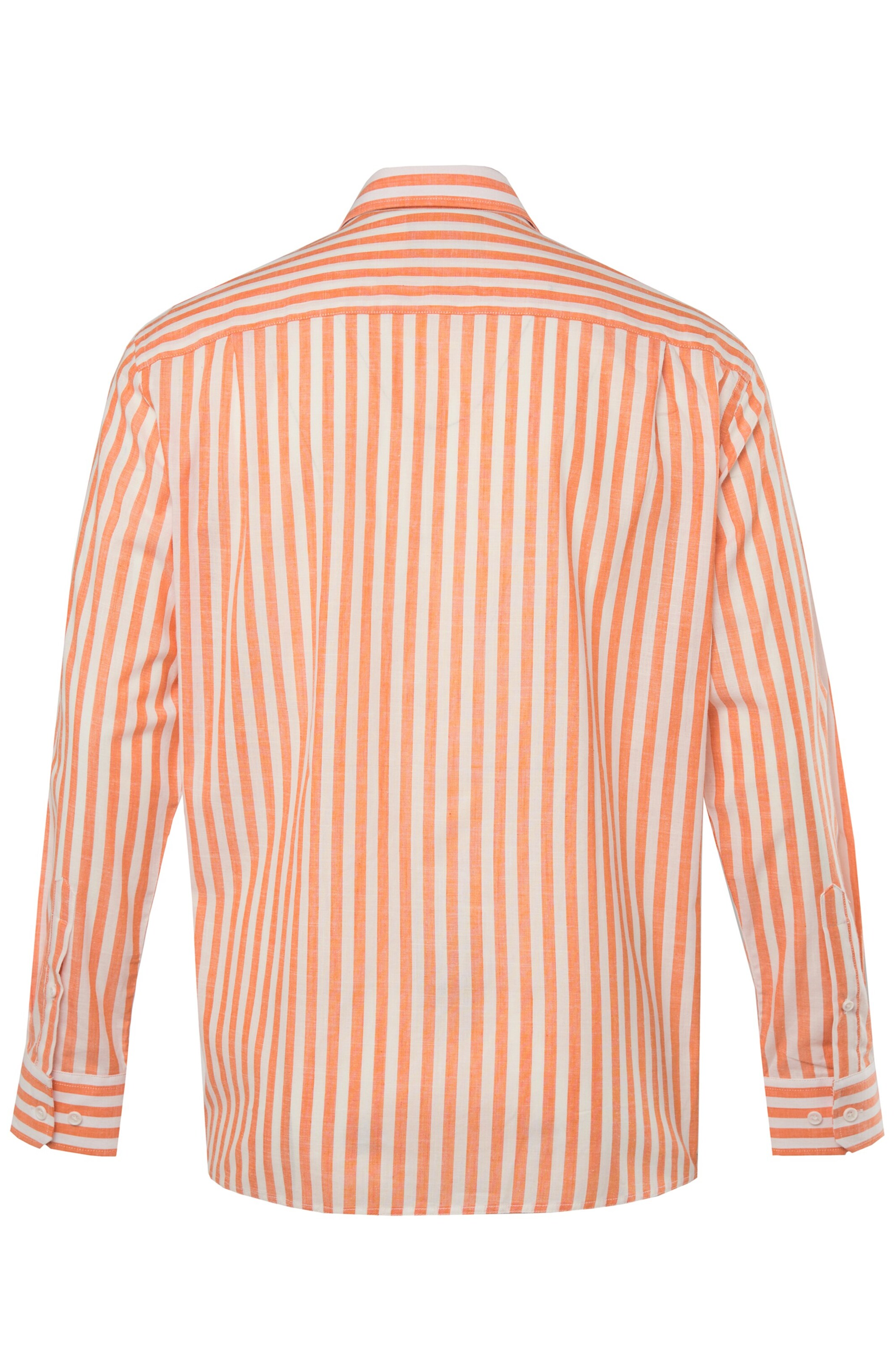 Boston Park Regular fit Button Up Shirt in Orange
