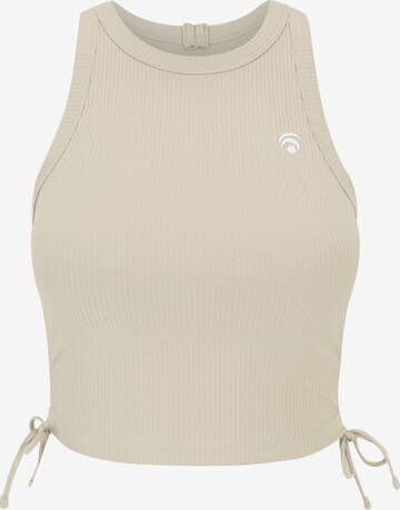 OCEANSAPART Sporttop 'Bella' in Beige: voorkant