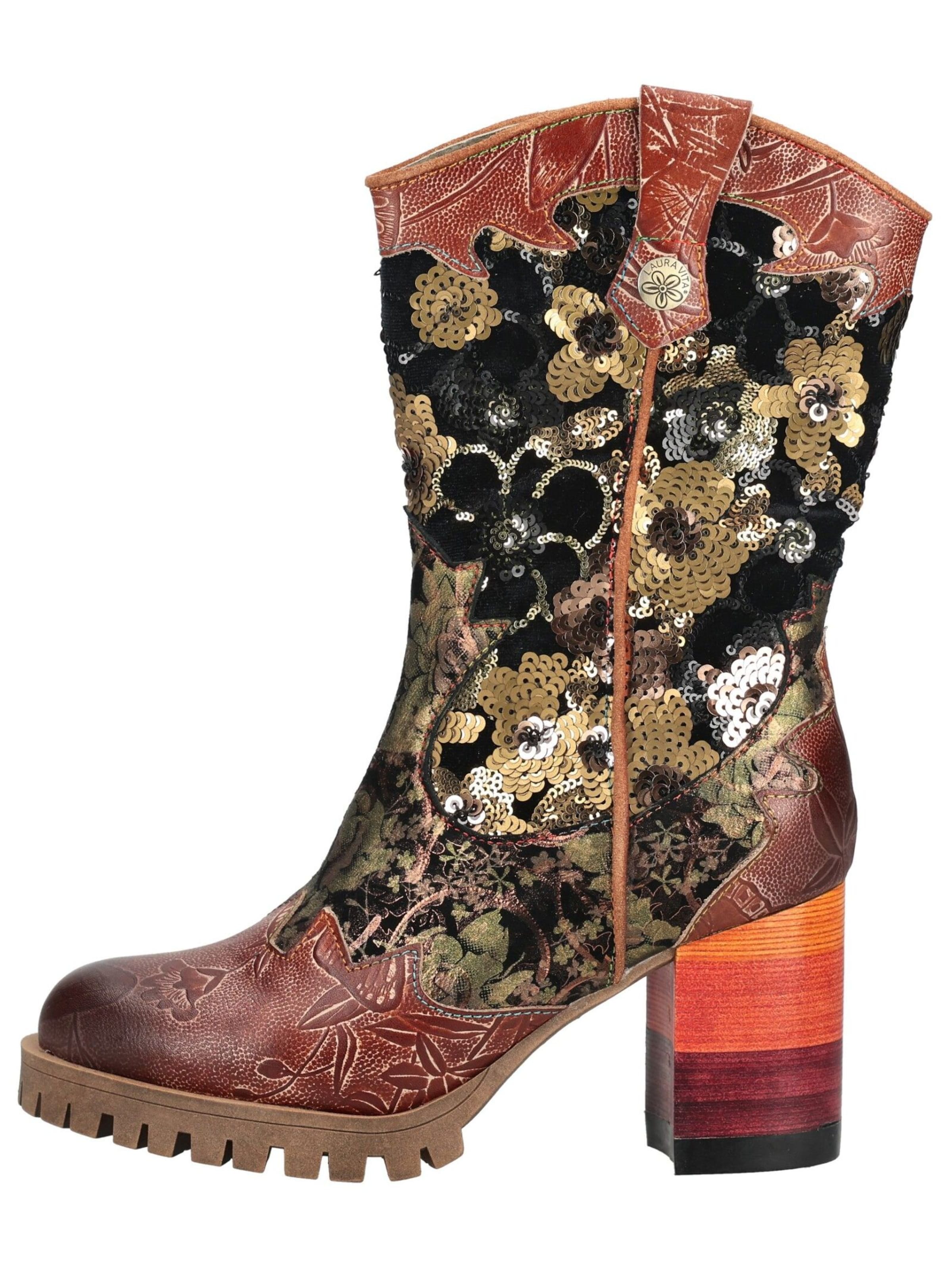 Bottes Laura Vita en marron