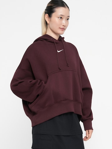 Nike Sportswear Sweatshirt 'PHNX FLC' in Rot