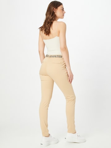 Le Temps Des Cerises Skinny Broek 'DYLI' in Geel