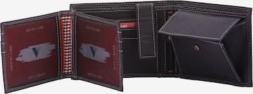 Sergio Valentini Wallet in Black: front