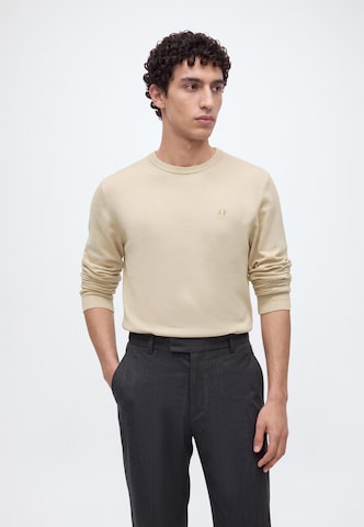 Jack & Jones Premium - Pullover 'JPRBLUROBIN' em bege