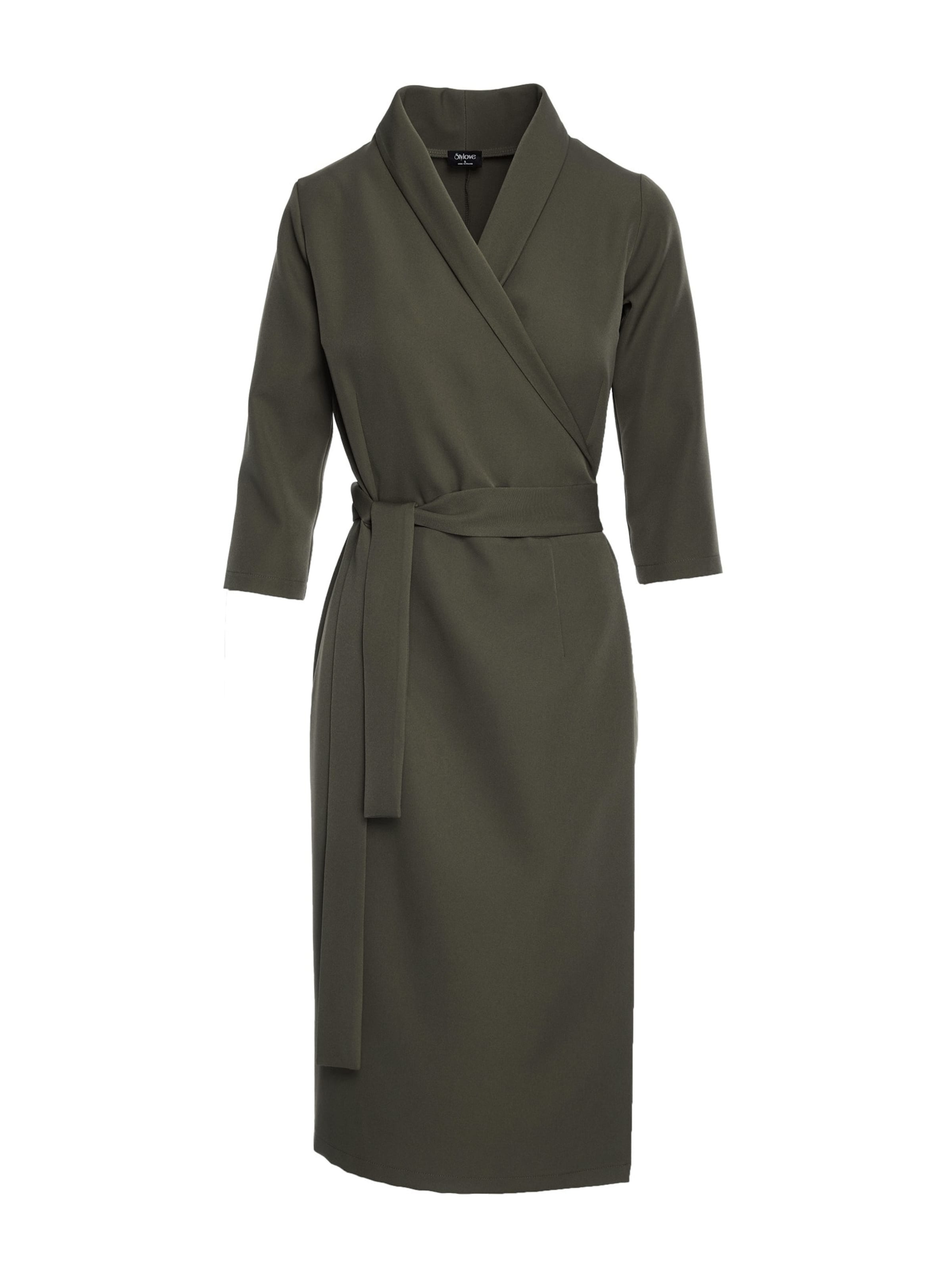 Rochie de la Stylove pe verde: față