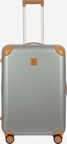 Bric's Trolley 'Amalfi' in Silber: Vorderseite