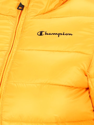 Champion Authentic Athletic Apparel Winter Jacket 'Legasy' in Yellow