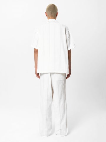 Wide leg Pantaloni 'Coreopsis' di VAMOS CLO in bianco