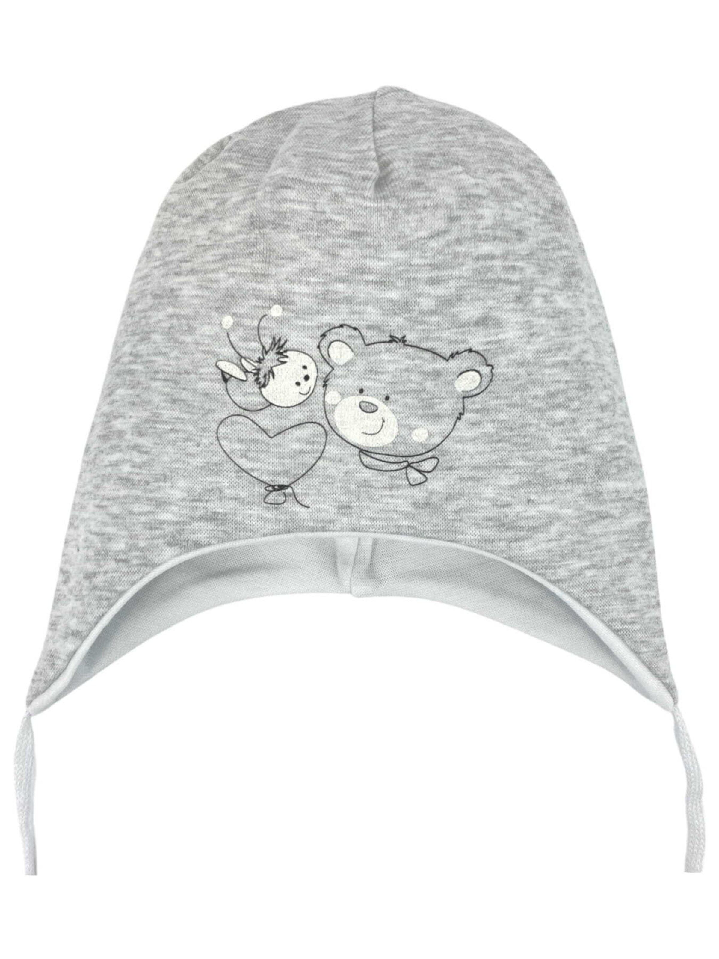 Aliap Beanie in Grey: front