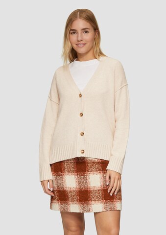 Cardigan s.Oliver en beige : devant