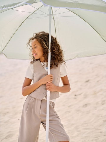 ONLY GIRLS - Pierna ancha Pantalón 'KOGHATTIE-ZAL' en gris