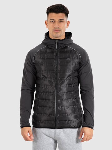 Smilodox Between-season jacket ' Matteo ' in Black: front