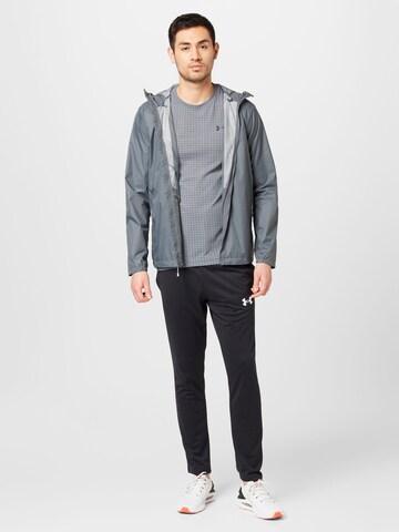 UNDER ARMOUR Funktionsshirt 'Grid' in Grau