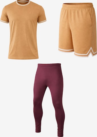PANTONECLO Sports suit 'Flex' in Beige: front