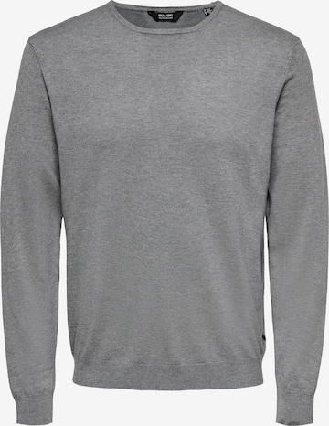 Only & Sons Pullover 'Wyler' in Grau: predná strana