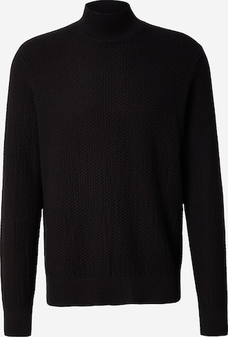 juoda QS Megztinis: priekis