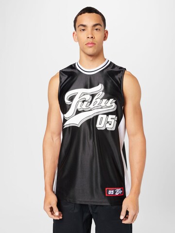 FUBU Tanktop in Schwarz: predná strana