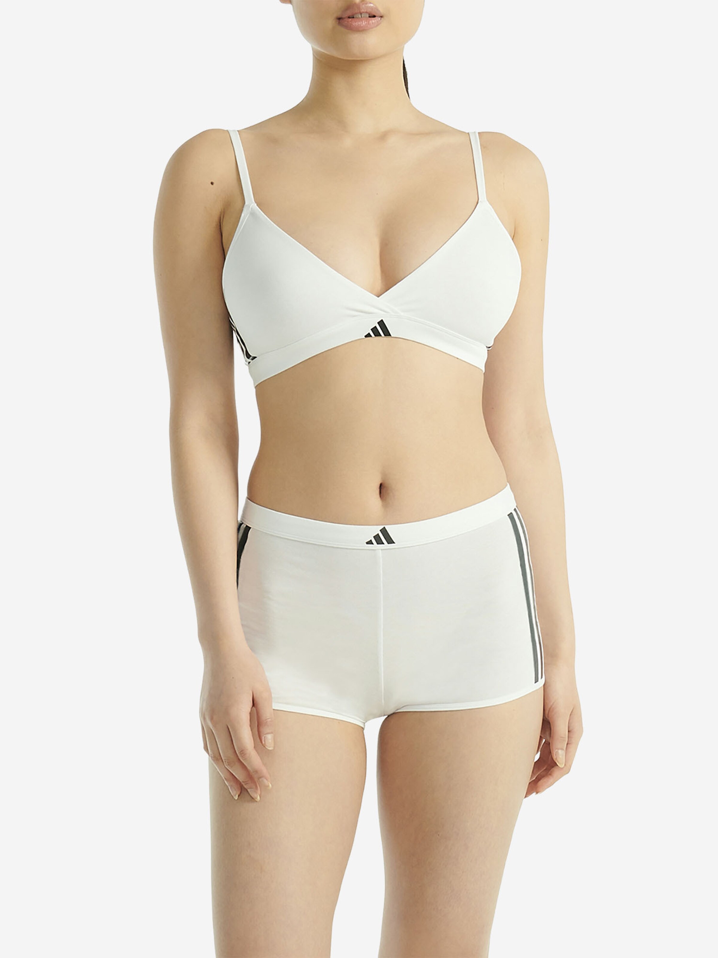 ADIDAS SPORTSWEAR Triangel BH ' Sport Active Essentials ' in Wit