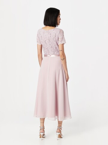 Robe de soirée SWING en rose