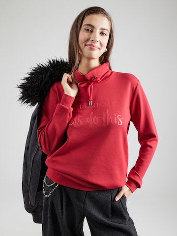 Soyaconcept Sweatshirt 'BANU 274' in Rot: Vorderseite