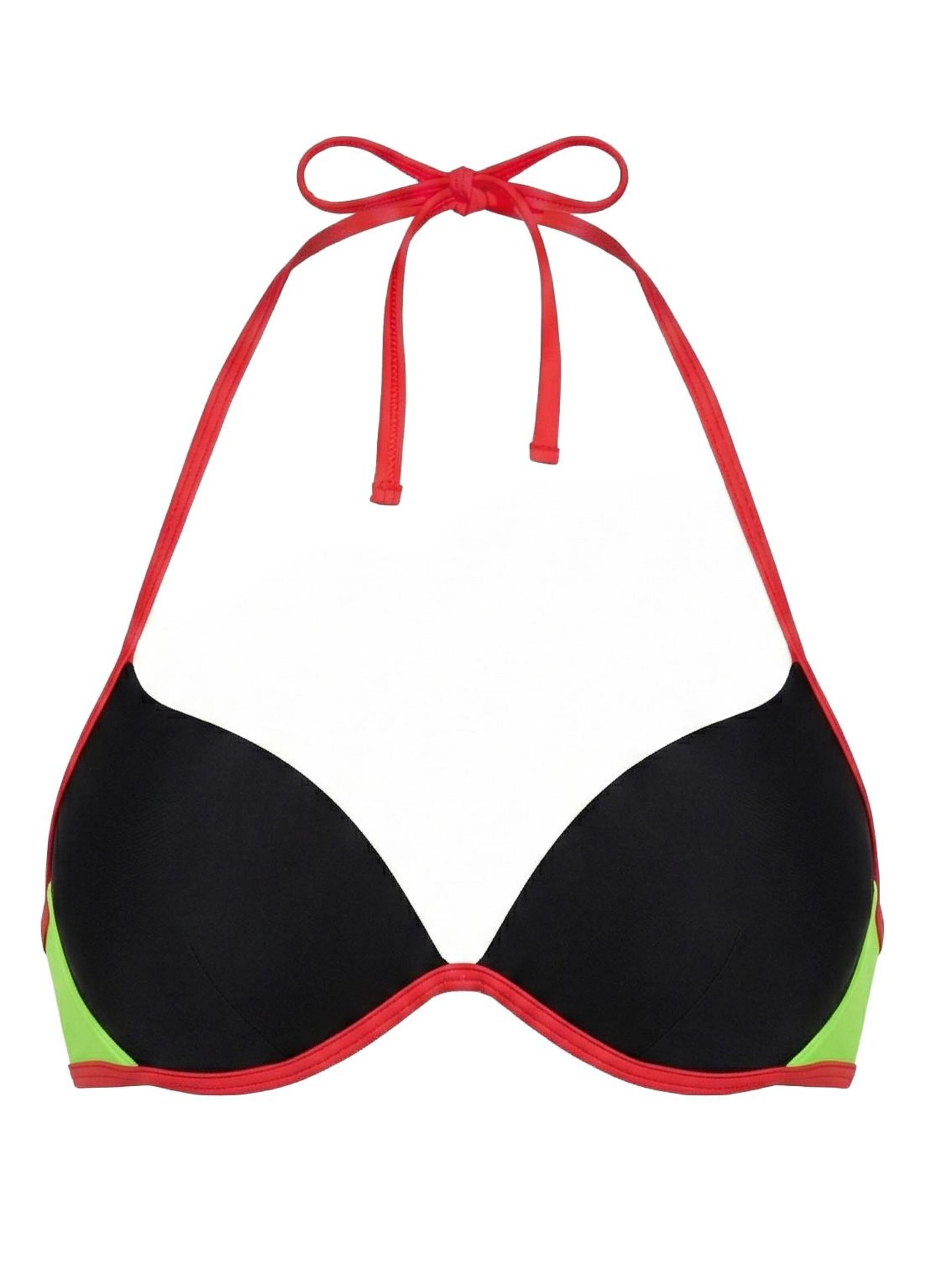 Marko Push-up Góra bikini 'Aitana' w kolorze czarny: przód