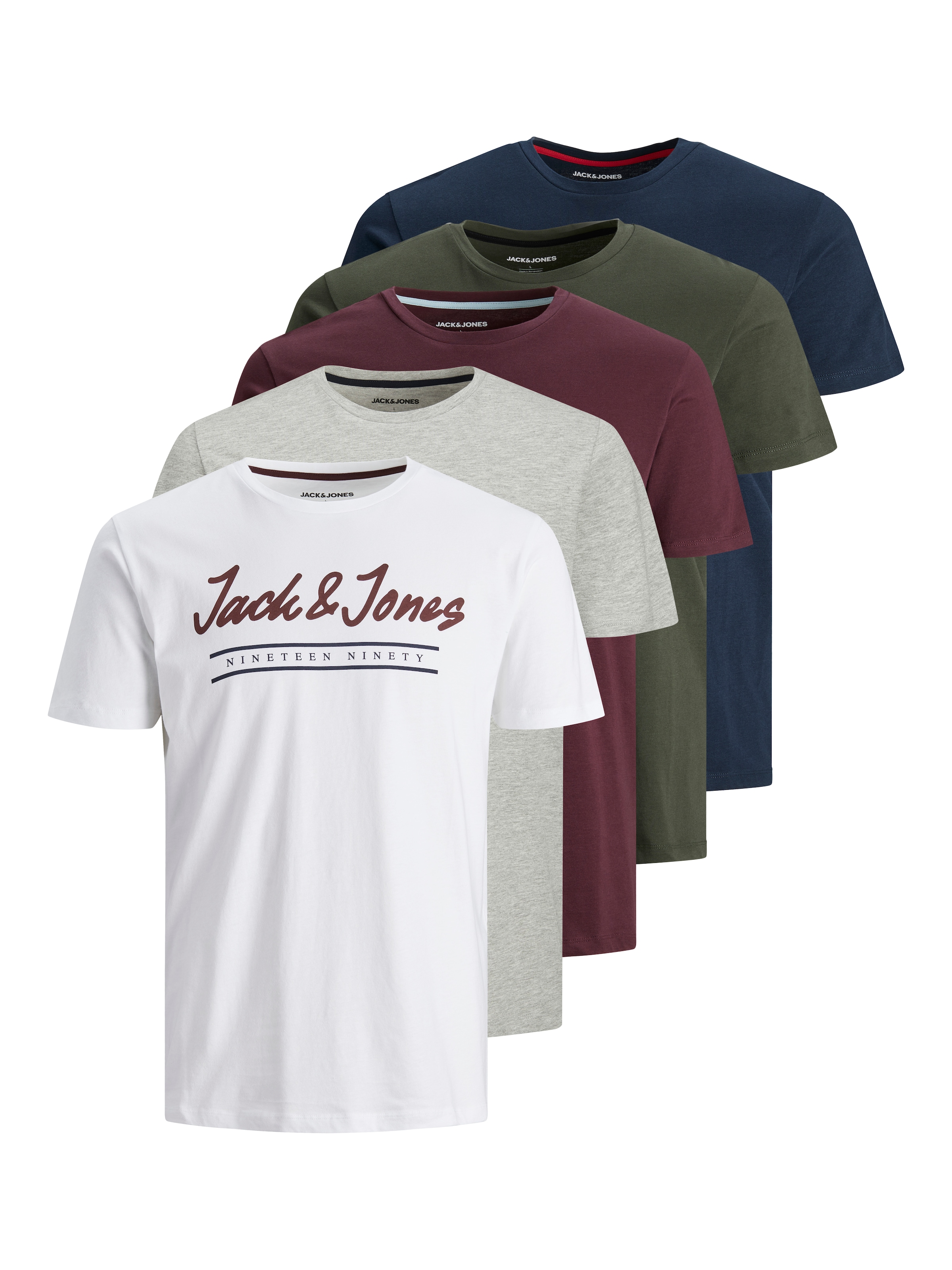 JACK & JONES Majica 'JWHURBAN' | modra barva