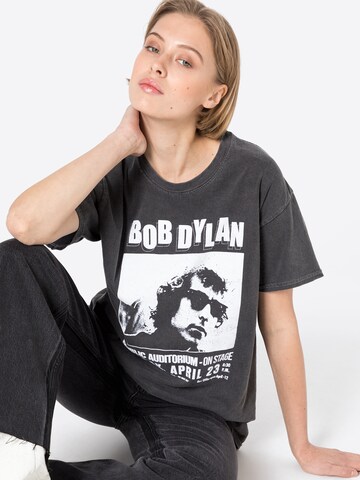 Daisy Street T-Shirt 'BOB DYLAN' in Grau
