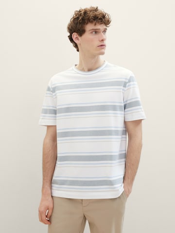 TOM TAILOR Shirt in White: front