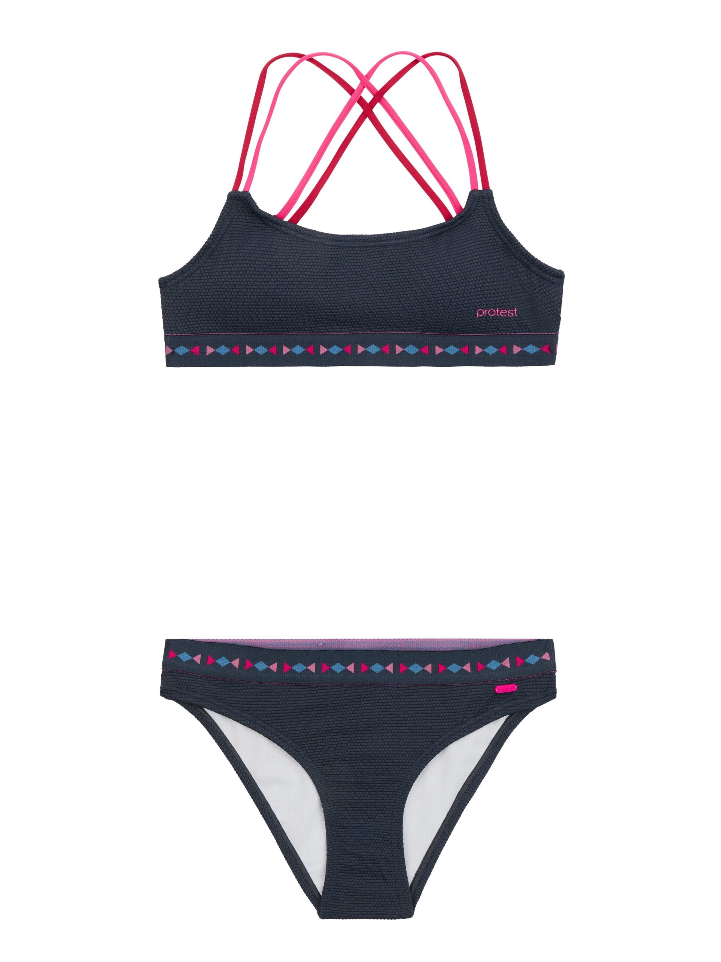 PROTEST Bikini 'PRTMILLIE JR'‌‌‌‌‌ in Blau: Vorderseite