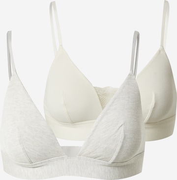 Triangle Soutien-gorge 'DATURA' Dorina en gris : devant