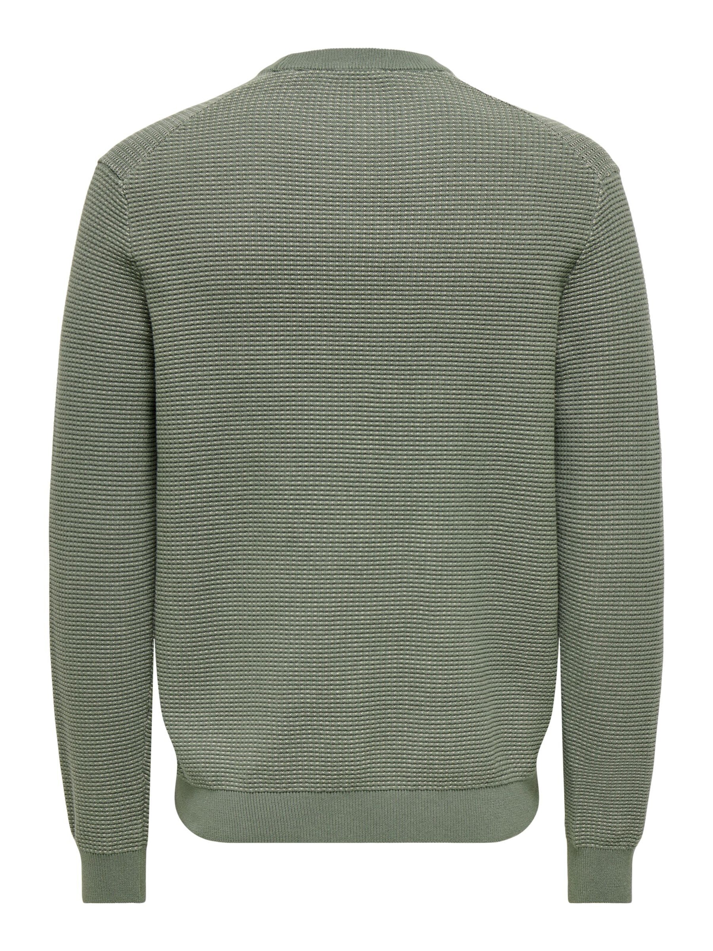 Only & Sons Trui 'ONSDave' in Groen