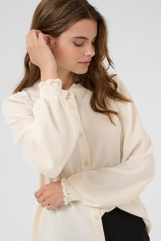 CULTURE Bluse 'Chynette' i beige