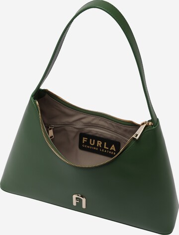 FURLA Shoulder Bag 'DIAMANTE S' in Green