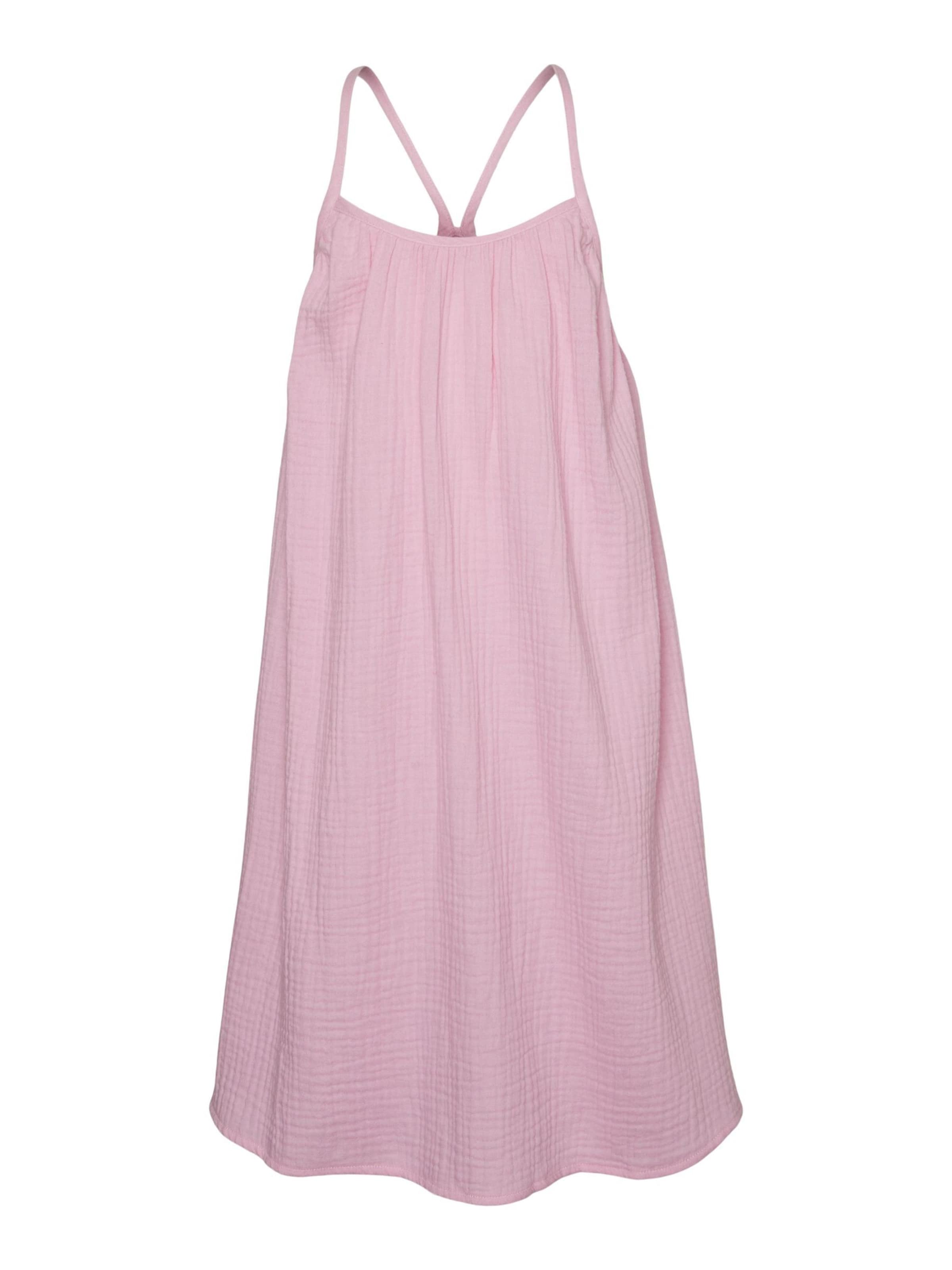 Vero Moda Girl - Vestido en rosa: frente