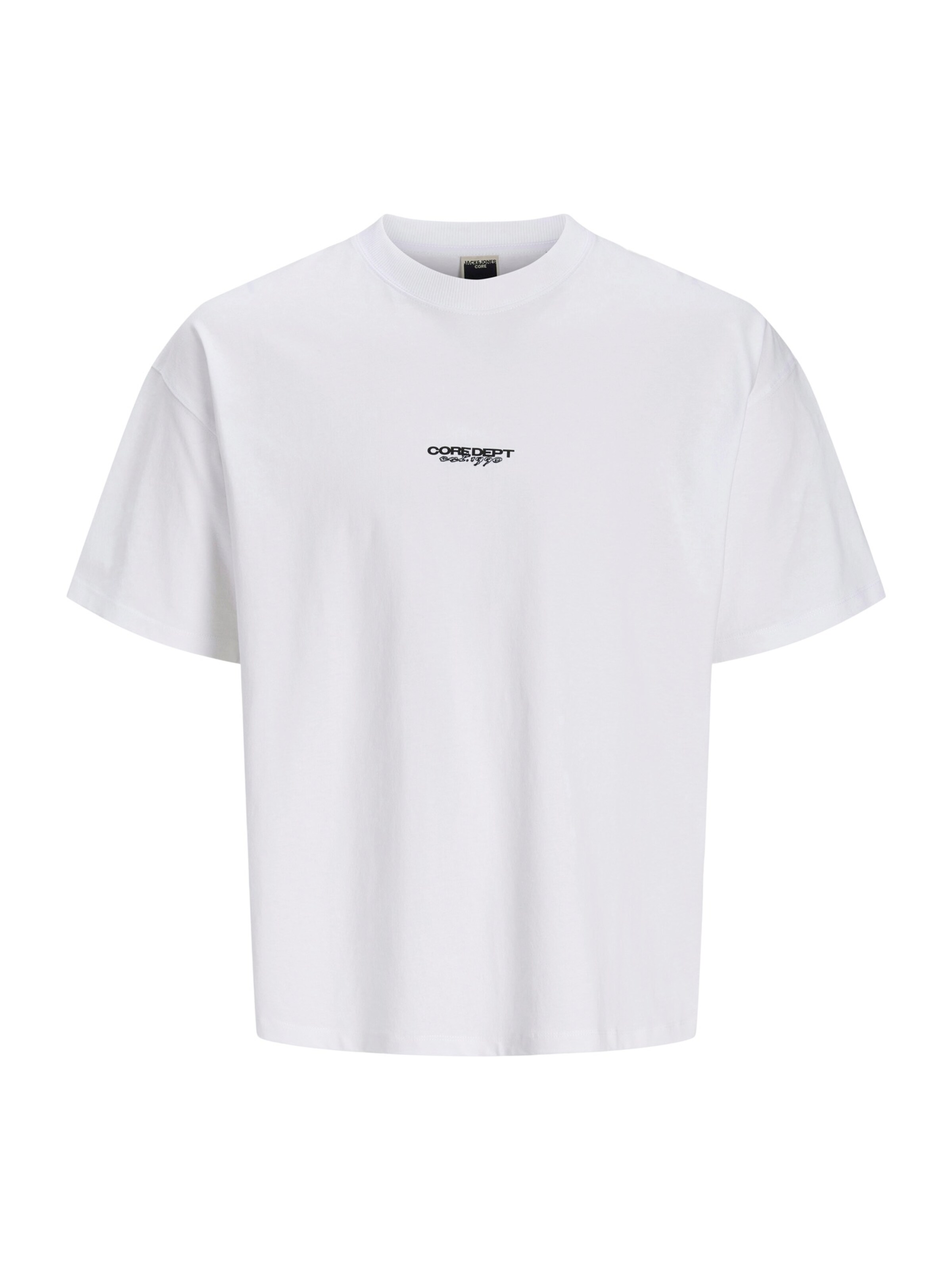 JACK & JONES - Camiseta 'JCOBIARRITZ' en blanco: frente