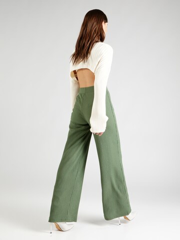 ABOUT YOU Loosefit Broek 'Emina' in Groen